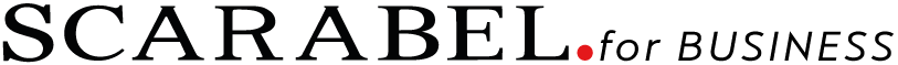 logotipo Scarabel for business